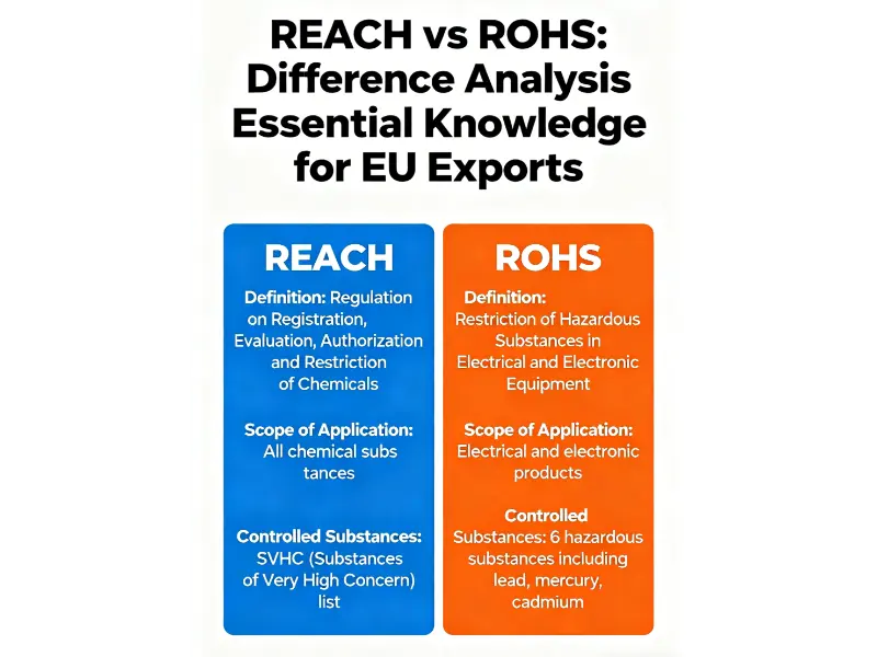 Does REACH Testing Include RoHS Testing?