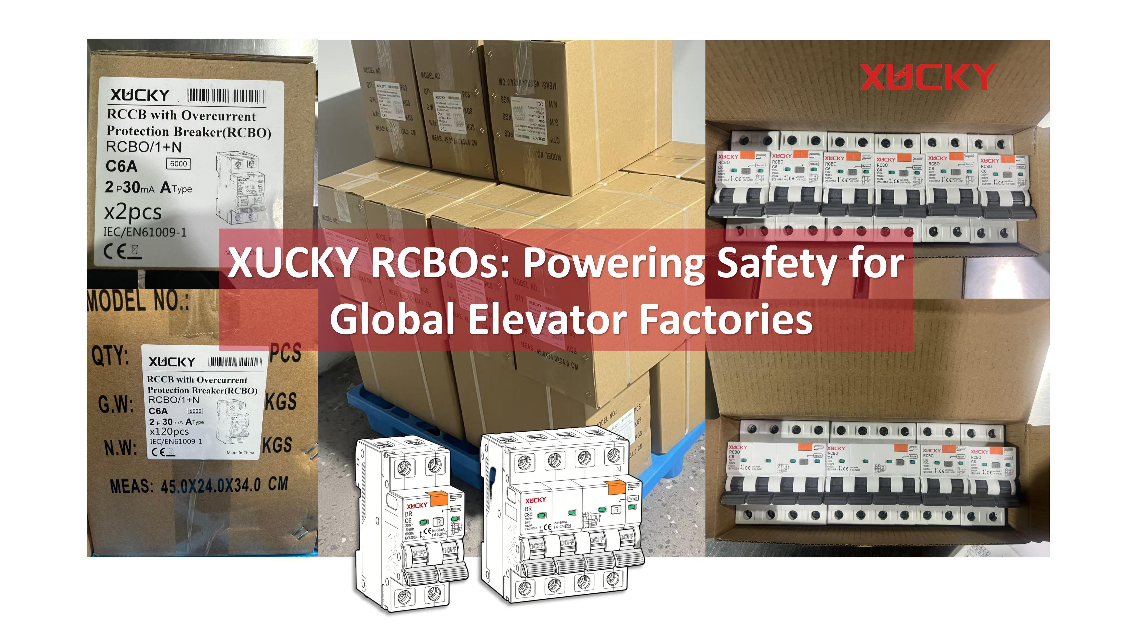XUCKY RCBOs: Powering Safety for Global Elevator Factories