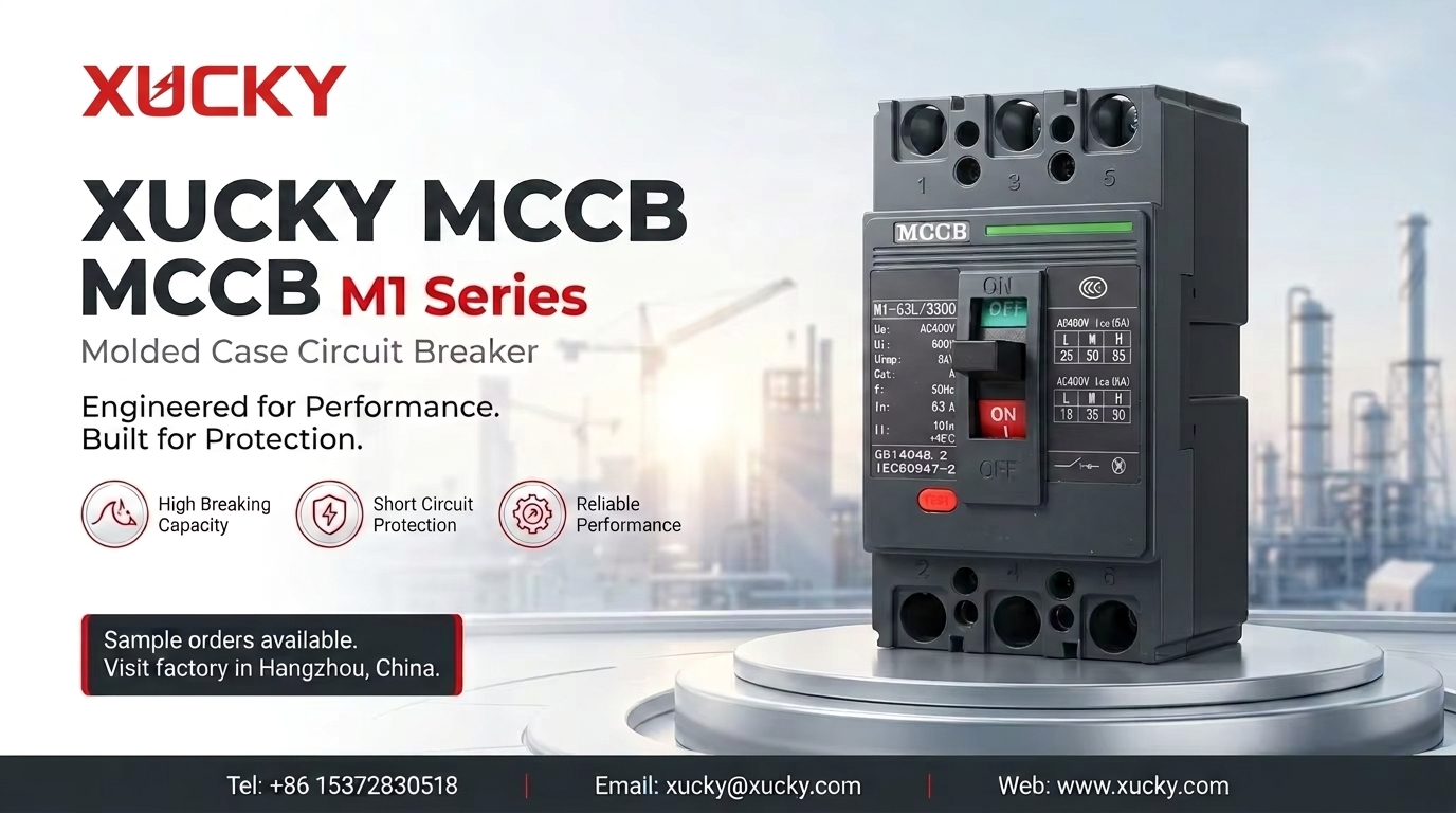 ​Precision Meets Power: Introducing the XUCKY M1-63L MCCB.