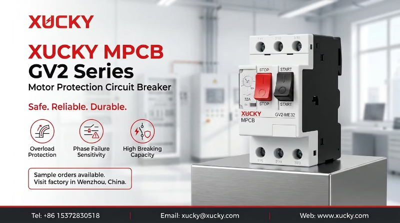 XUCKY Optimizes GV2 Series MPCB for High-Performance Industrial Automation.