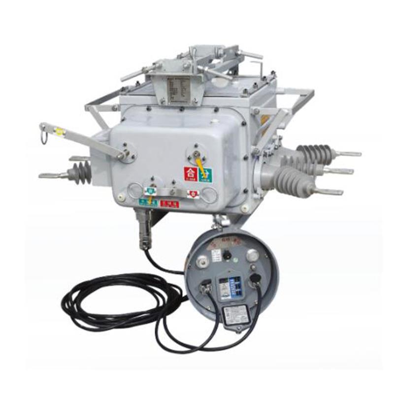 El disyuntor de vacío HV para exteriores ZW20-12 es un equipo de conmutación para exteriores trifásico de CA 50 Hz 12 kV Imagen destacada